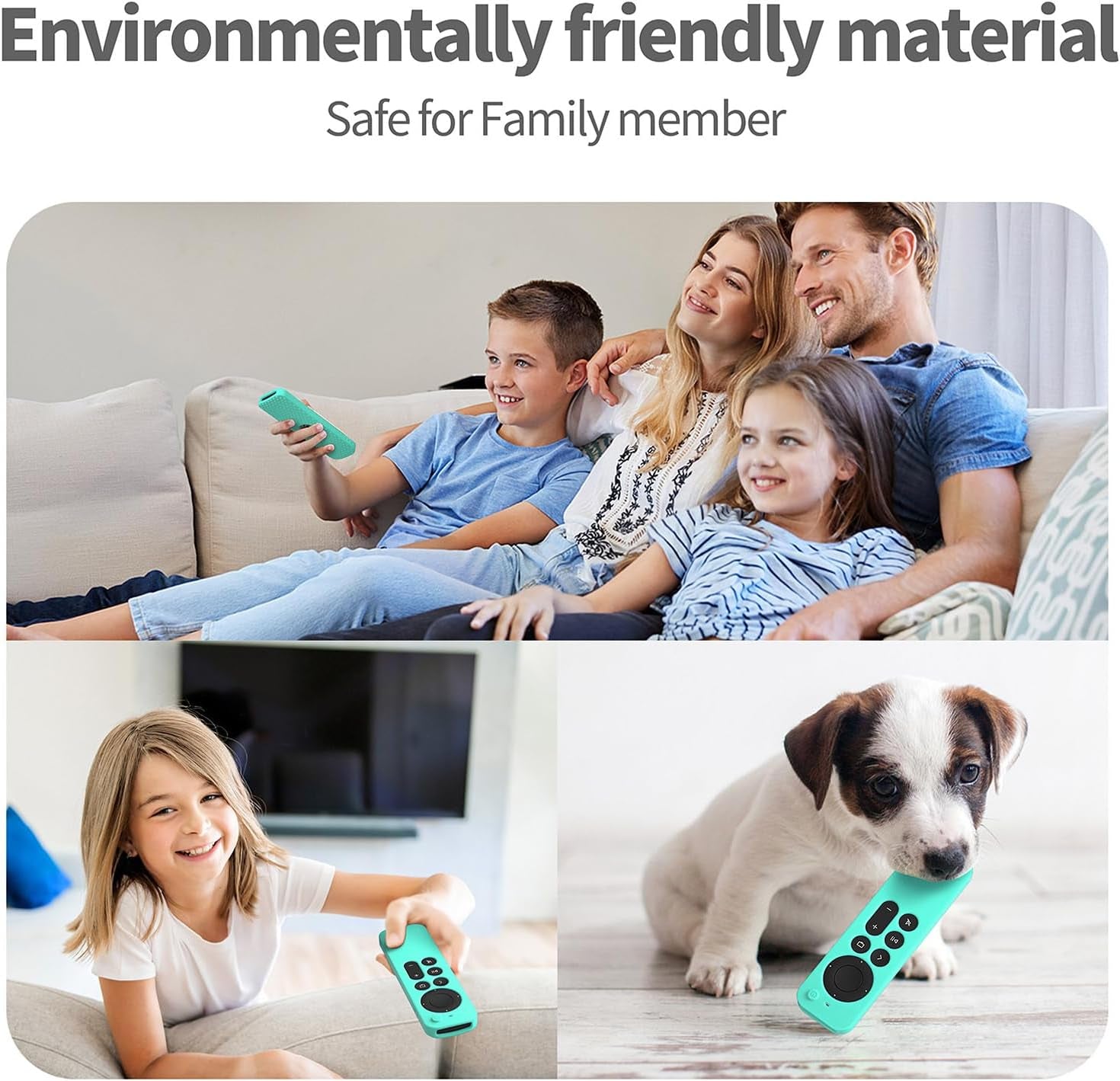 Silicone Apple TV remote Cover  |  More comfortable