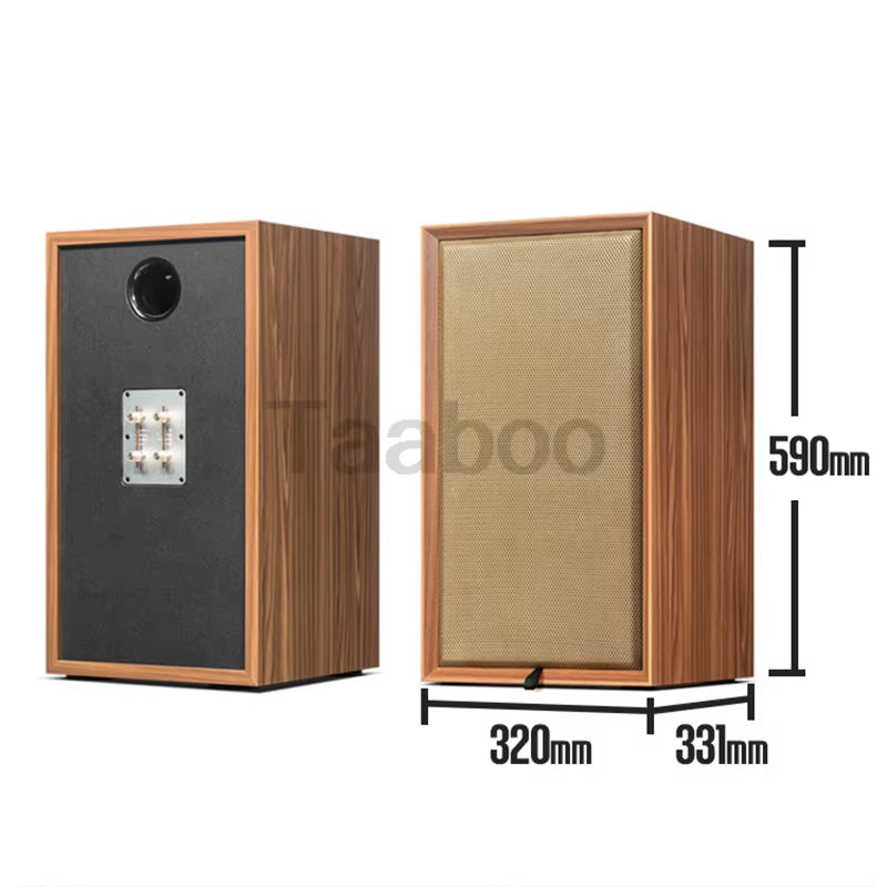 Bass pro speaker wooden texture. Loud vocal seperation.