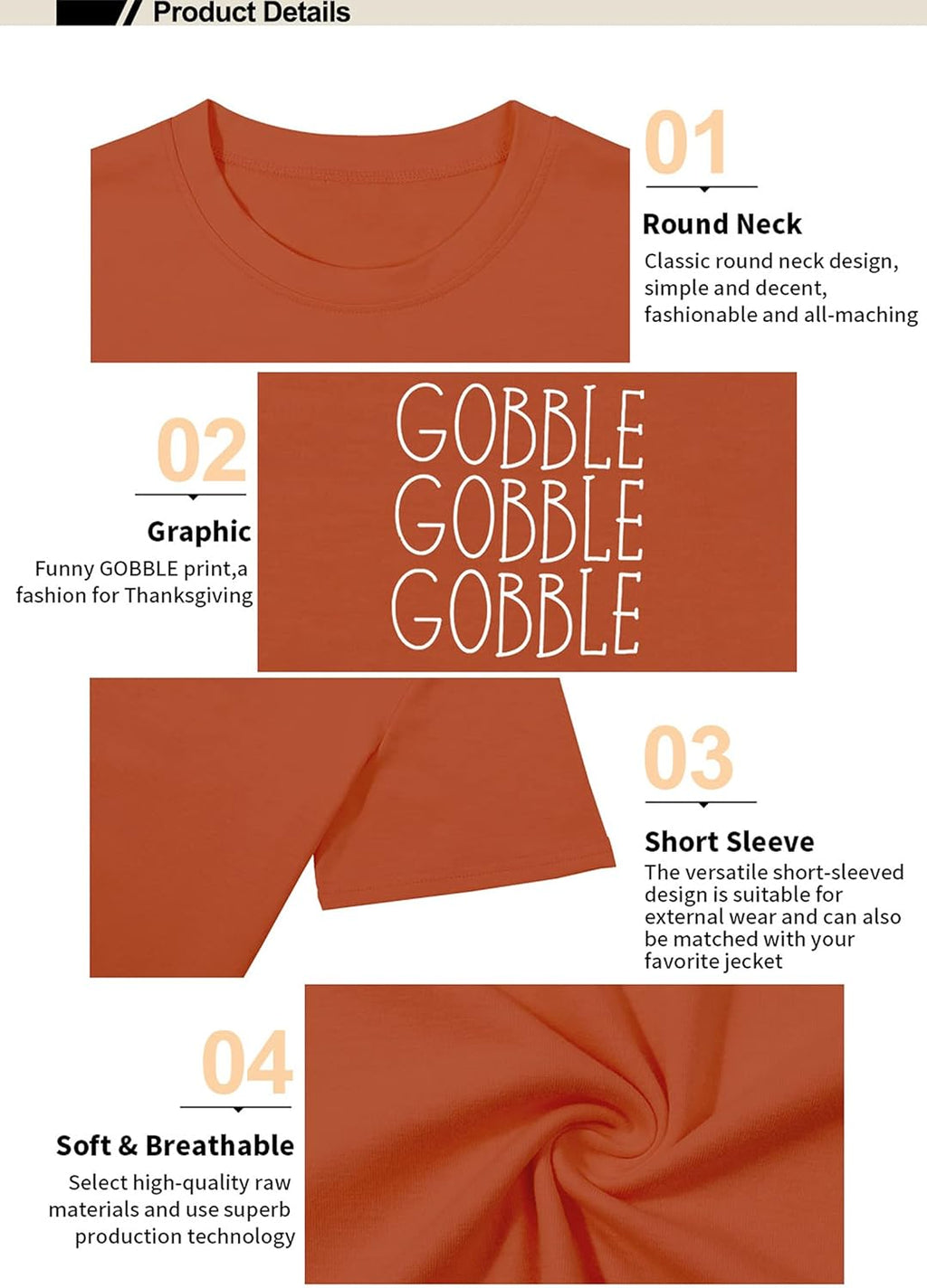 Thanksgiving Shirt for Women