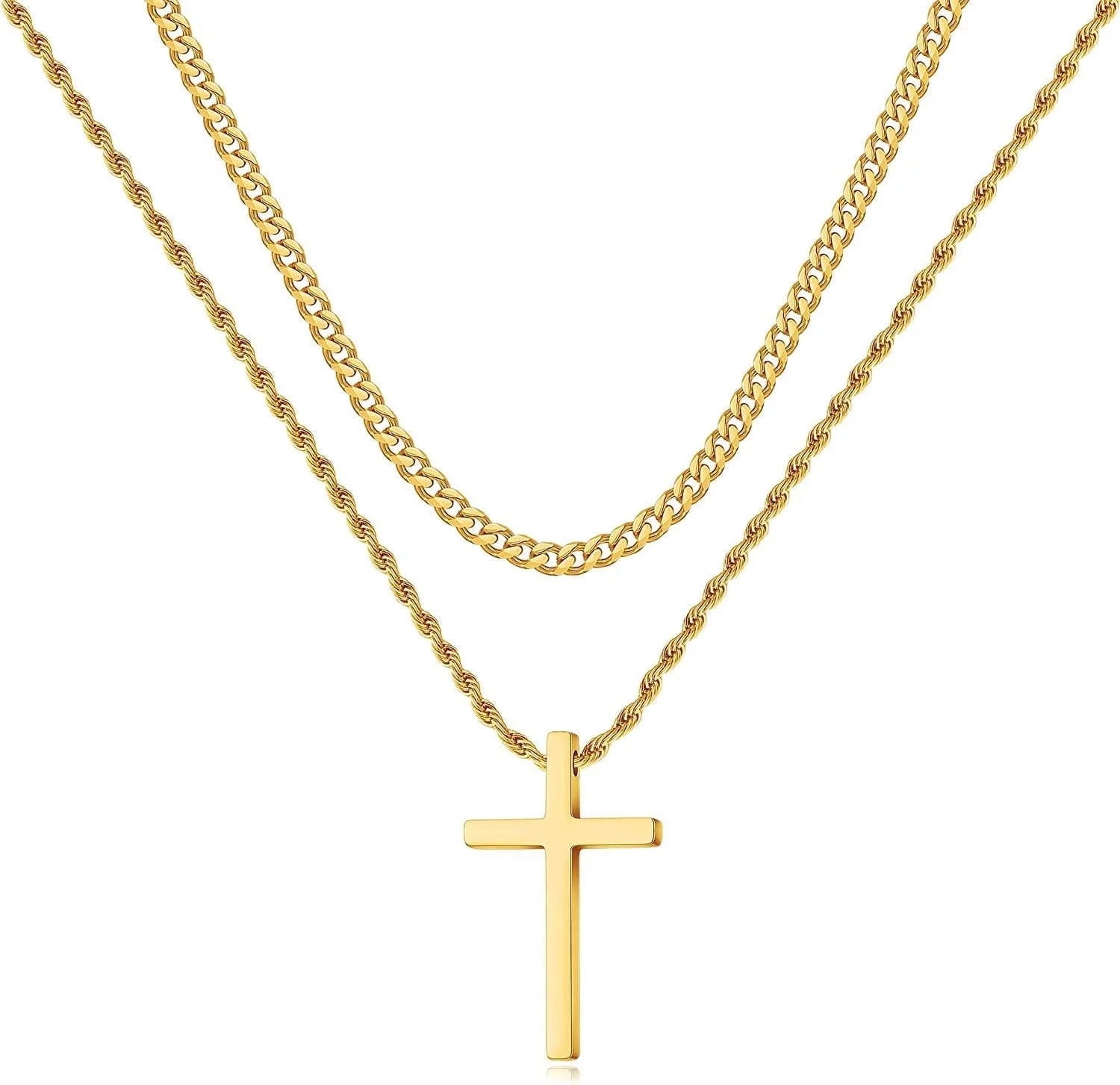 16-26 inch gold chain for mens/womans